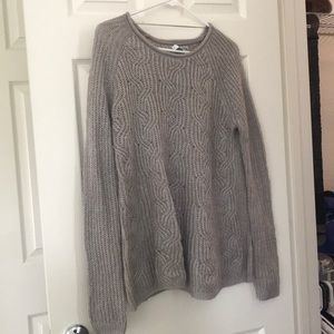 Gray sweater